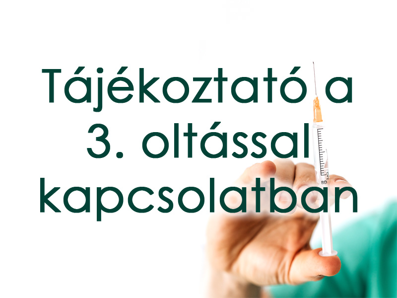 Cikkhez tartozó kép: Tájékoztatás, 2021. 08. 09.