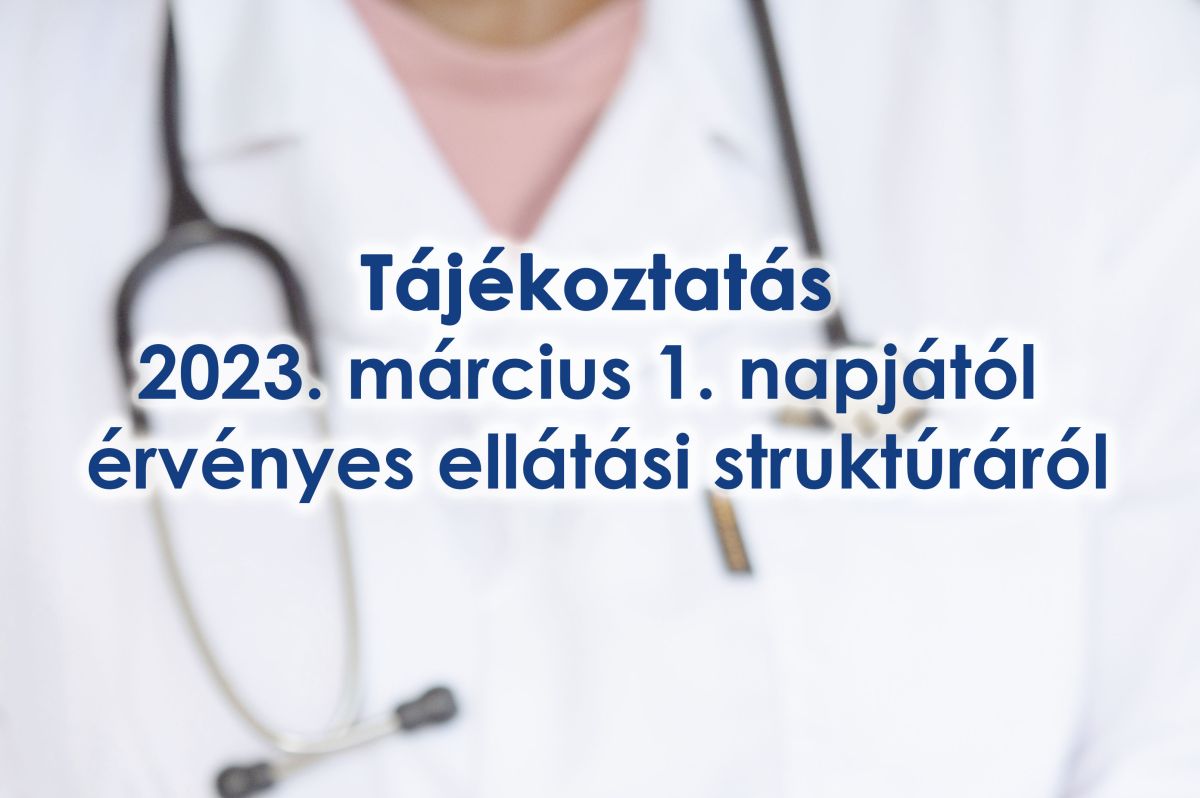 Cikkhez tartozó kép: Tájékoztatás, 2023. 03. 01.